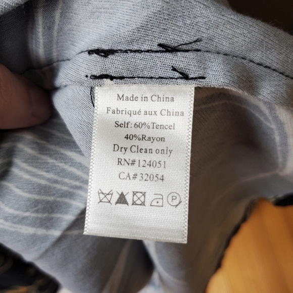 The ODELLS Sophia Maxi Dress Small Black and Tan - Picture 8 of 12